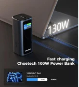 Choetech 20000mAh 130W (B815C) (UA)