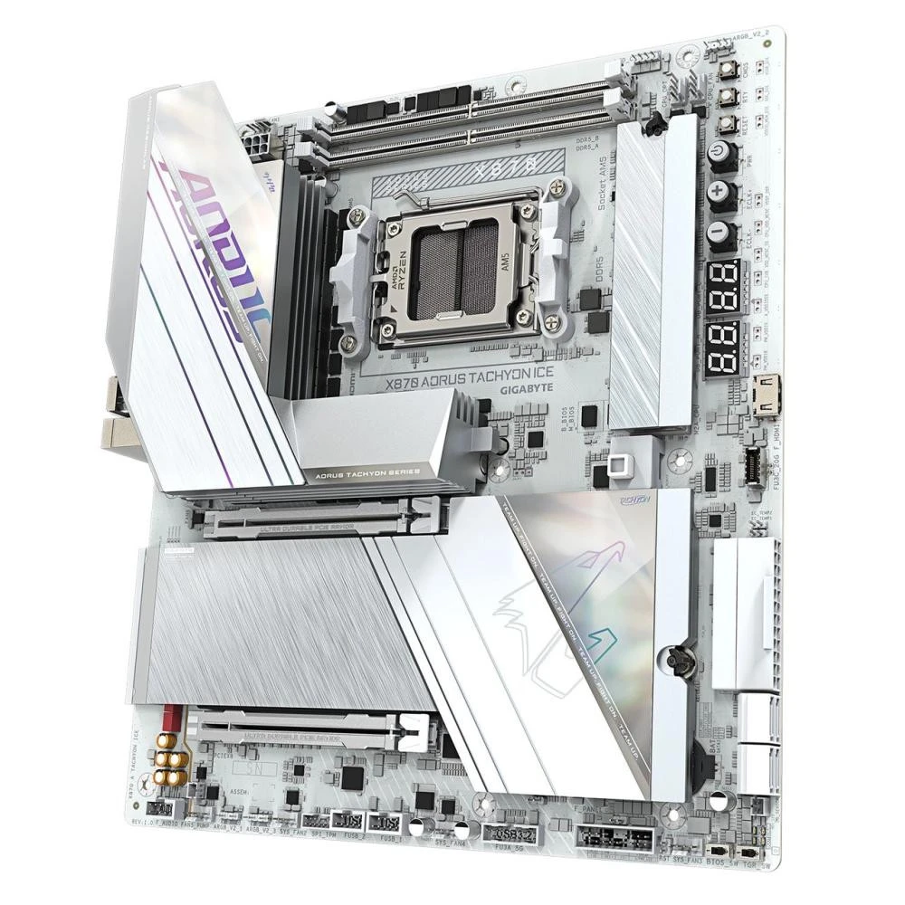 GIGABYTE X870 AORUS TACHYON ICE (UA) Бренд: GIGABYTE; Тип разъема CPU: Socket