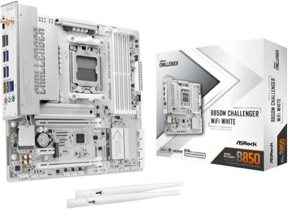 ASRock B850M Challenger WiFi White (UA)