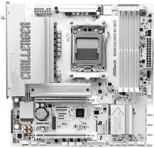 ASRock B850M Challenger WiFi White (UA)