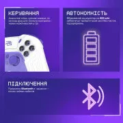 Геймпад Proove Gaming Skadi White/Purple (WGSK00022016)