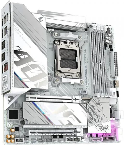 GIGABYTE X870M AORUS ELITE WIFI7 ICE (UA)