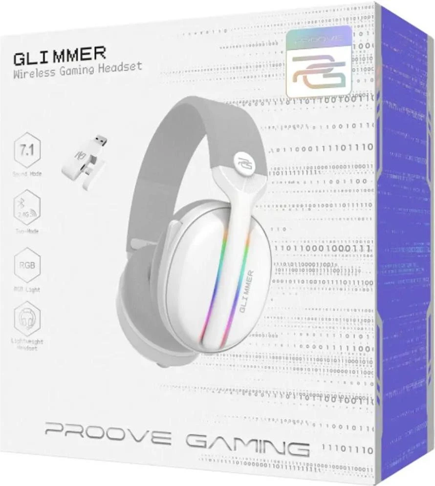 Proove Gaming Glimmer (APP) White (WHGL00022017)