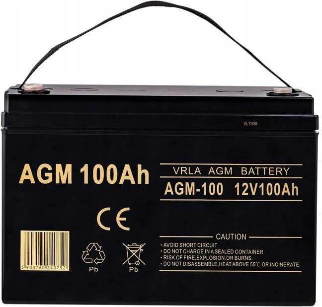 Volt Polska FM 12V 100Ah (6AKUXAG100)