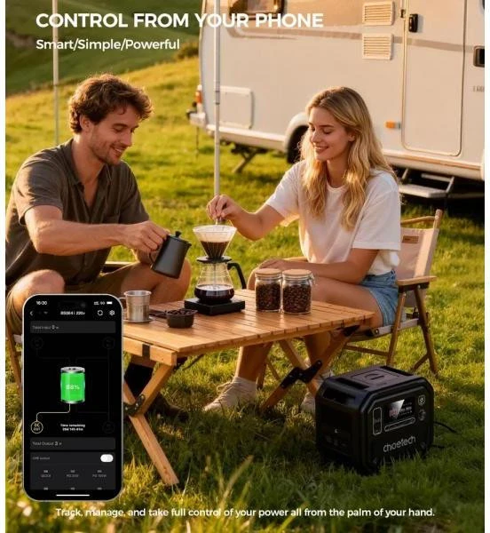 Зарядна станція Choetech BS064 (UA) Бренд: Choetech; Розетка AC 230В: 3; USB