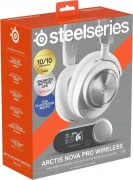 Наушники с микрофоном SteelSeries Arctis Nova Pro Wireless White (61524)