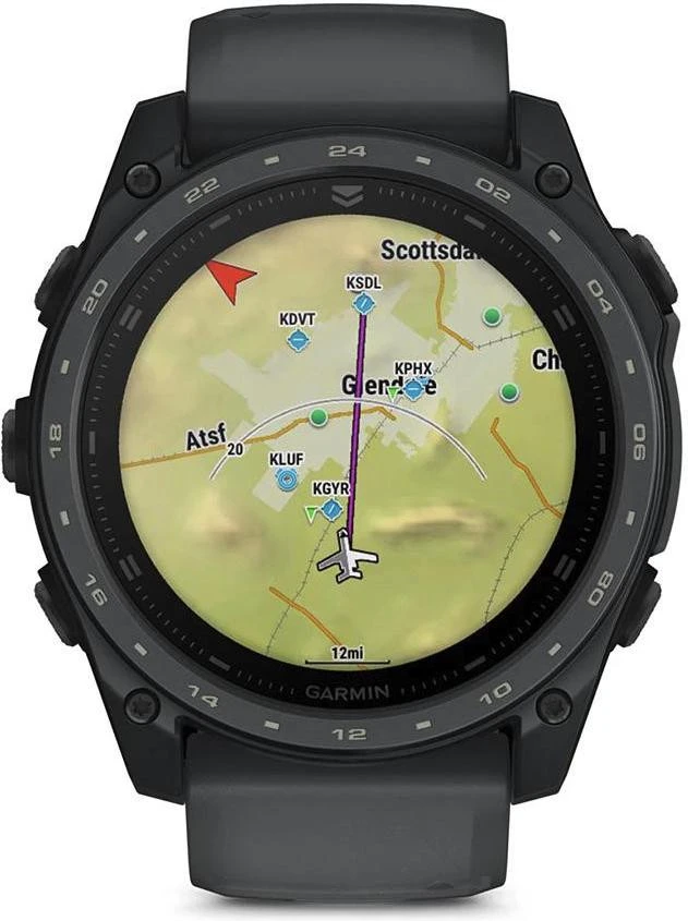 Смарт-годинники Garmin tactix 8 - 51 мм AMOLED Cerakote Slate Grey з Applied Ballistics Ultralight (010-04553-01) Бренд: Garmin; Лінійка: tactix 8; iOS: є;
