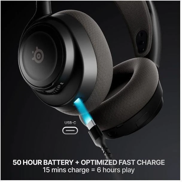 Навушники з мікрофоном SteelSeries Arctis Nova 7 Wireless Gen 2 Black (61730)