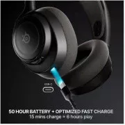 Навушники з мікрофоном SteelSeries Arctis Nova 7 Wireless Gen 2 Black (61730)