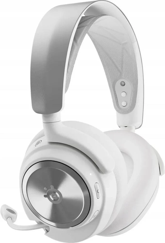 Навушники з мікрофоном SteelSeries Arctis Nova Pro Wireless White (61524)