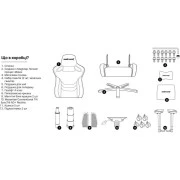 Anda Seat Kaiser Frontier XL Black (AD12YXL-17-B-PV) (UA)