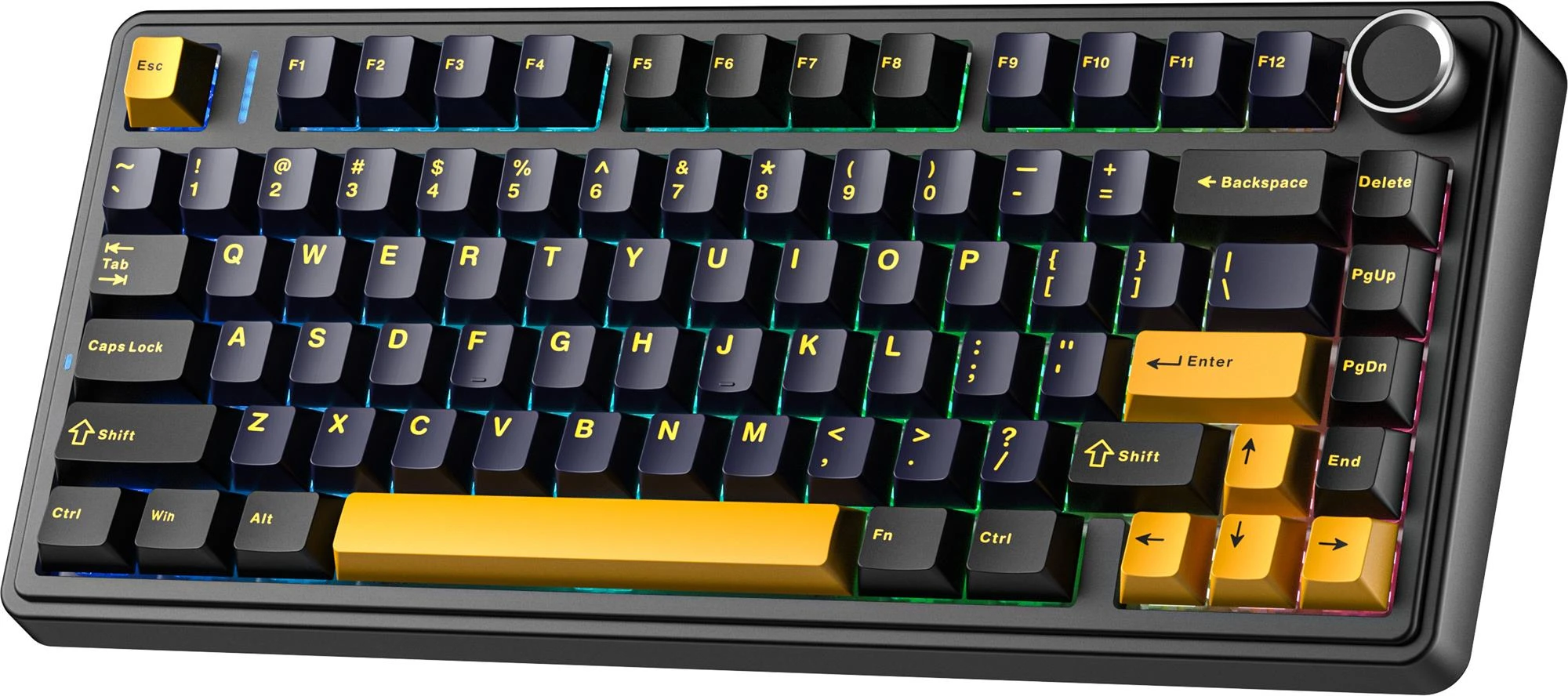 Aula F75 Wired Gasket Black (6978080504890) (UA) Тип клавиш: механический