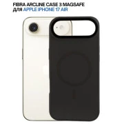 Чехол для мобильного телефона BeCover FIBRA ArcLine MagSafe Apple iPhone 17 Air Black (715375) (UA)