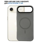 Чехол для мобильного телефона BeCover FIBRA ArcLine MagSafe Apple iPhone 17 Air Gray (715377) (UA)