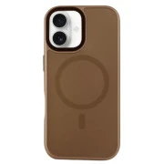 Чехол для мобильного телефона BeCover FIBRA ArcLine MagSafe Apple iPhone 17 Brown (715373) (UA)