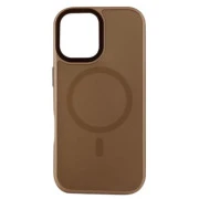 Чехол для мобильного телефона BeCover FIBRA ArcLine MagSafe Apple iPhone 17 Brown (715373) (UA)