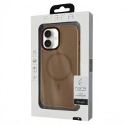 Чехол для мобильного телефона BeCover FIBRA ArcLine MagSafe Apple iPhone 17 Brown (715373) (UA)