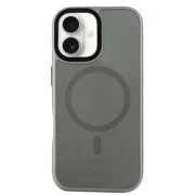 Чехол для мобильного телефона BeCover FIBRA ArcLine MagSafe Apple iPhone 17 Gray (715374) (UA)