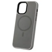 Чехол для мобильного телефона BeCover FIBRA ArcLine MagSafe Apple iPhone 17 Gray (715374) (UA)