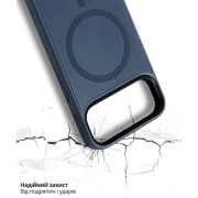 Чехол для мобильного телефона BeCover FIBRA ArcLine MagSafe Apple iPhone 17 Pro Blue (715382) (UA)