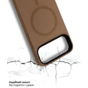 Чехол для мобильного телефона BeCover FIBRA ArcLine MagSafe Apple iPhone 17 Pro Max Brown (715388) (UA)