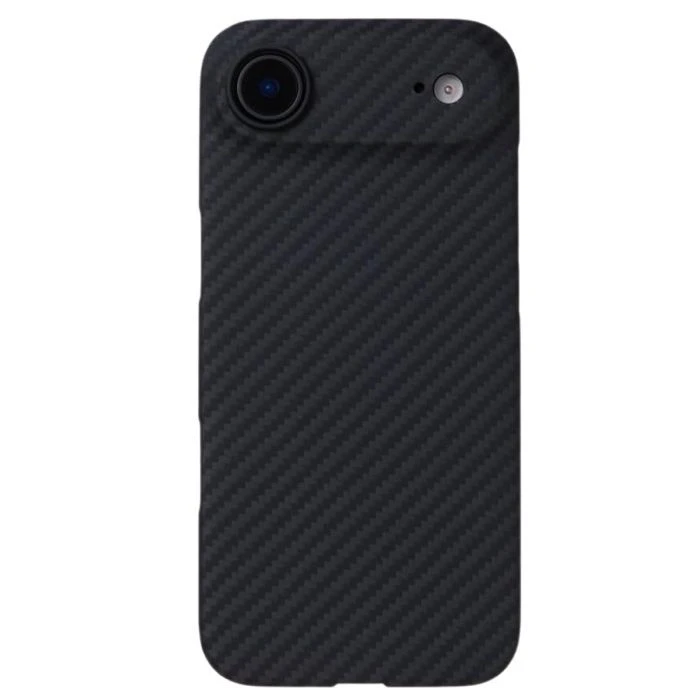 Чохол для мобільного телефону BeCover FIBRA Carbonite MagSafe Apple iPhone 17 Air Black (715407) (UA)