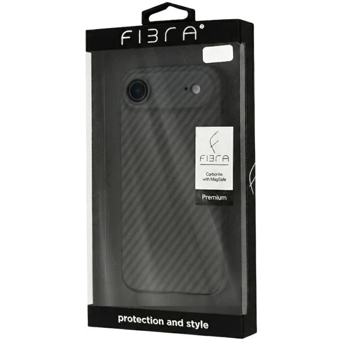 Чехол для мобильного телефона BeCover FIBRA Carbonite MagSafe Apple iPhone 17 Air Black (715407) (UA)