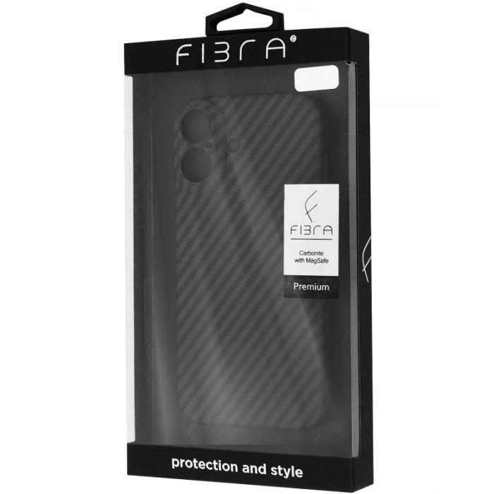 Чехол для мобильного телефона BeCover FIBRA Carbonite MagSafe Apple iPhone 17 Black (715406) (UA)