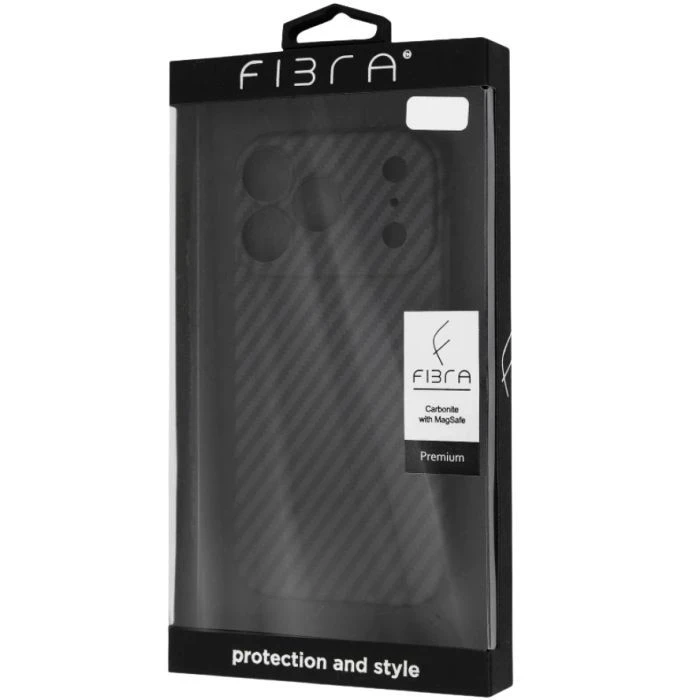 Чехол для мобильного телефона BeCover FIBRA Carbonite MagSafe Apple iPhone 17 Pro Max Black (715410) (UA)