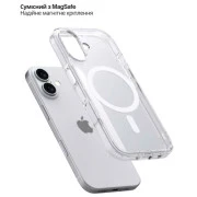 Чехол для мобильного телефона BeCover FIBRA Crystal MagSafe Apple iPhone 17 (715366) (UA)