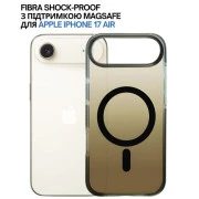 Чехол для мобильного телефона BeCover FIBRA Shock-Proof MagSafe Apple iPhone 17 Air Clay (715452) (UA)