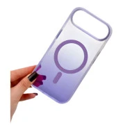 Чехол для мобильного телефона BeCover FIBRA Shock-Proof MagSafe Apple iPhone 17 Air Light Purple (715456) (UA)