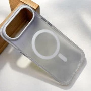 Чехол для мобильного телефона BeCover FIBRA Shock-Proof MagSafe Apple iPhone 17 Air White (715459) (UA)