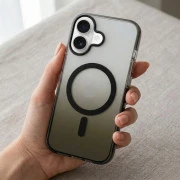 Чехол для мобильного телефона BeCover FIBRA Shock-Proof MagSafe Apple iPhone 17 Black (715439) (UA)