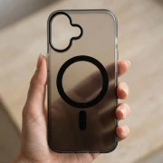 Чехол для мобильного телефона BeCover FIBRA Shock-Proof MagSafe Apple iPhone 17 Black (715439) (UA)