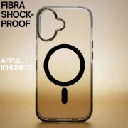Чохол для мобільного телефону BeCover FIBRA Shock-Proof MagSafe Apple iPhone 17 Clay (715441) (UA)