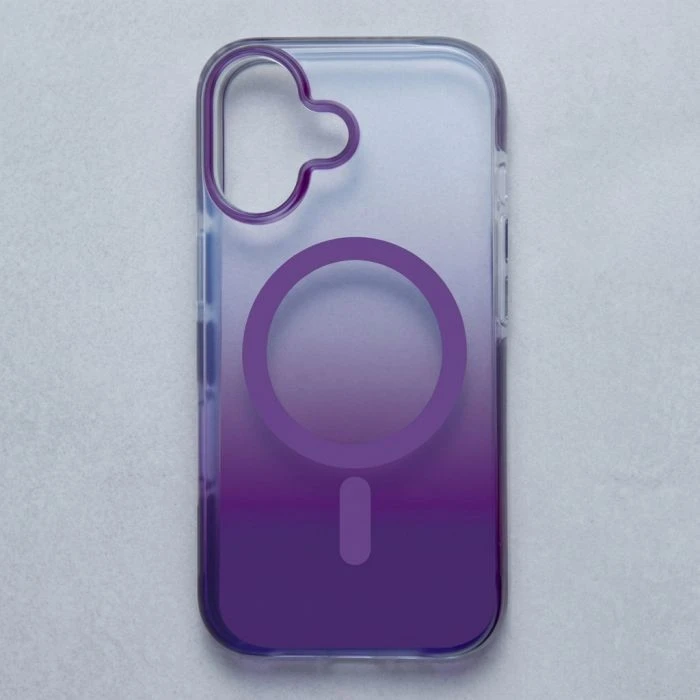 Чохол для мобільного телефону BeCover FIBRA Shock-Proof MagSafe Apple iPhone 17 Deep Purple (715442) (UA)