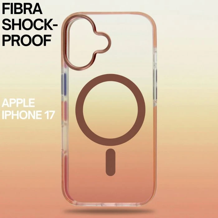Чохол для мобільного телефону BeCover FIBRA Shock-Proof MagSafe Apple iPhone 17 Deserted (715443) (UA)