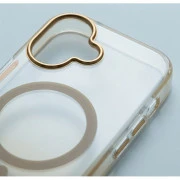 Чехол для мобильного телефона BeCover FIBRA Shock-Proof MagSafe Apple iPhone 17 Gold (715444) (UA)