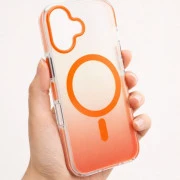 Чехол для мобильного телефона BeCover FIBRA Shock-Proof MagSafe Apple iPhone 17 Orange (715446) (UA)