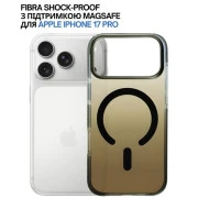 Чехол для мобильного телефона BeCover FIBRA Shock-Proof MagSafe Apple iPhone 17 Pro Clay (715462) (UA)