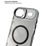 Чехол для мобильного телефона BeCover FIBRA Star Shine MagSafe Apple iPhone 17 Air Black (715418) (UA)