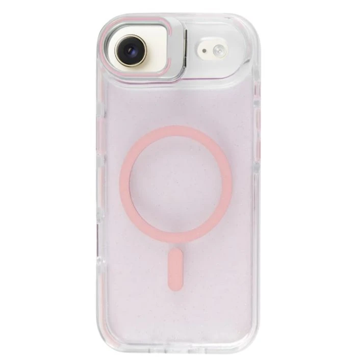 Чехол для мобильного телефона BeCover FIBRA Star Shine MagSafe Apple iPhone 17 Air Light Pink (715421) (UA)