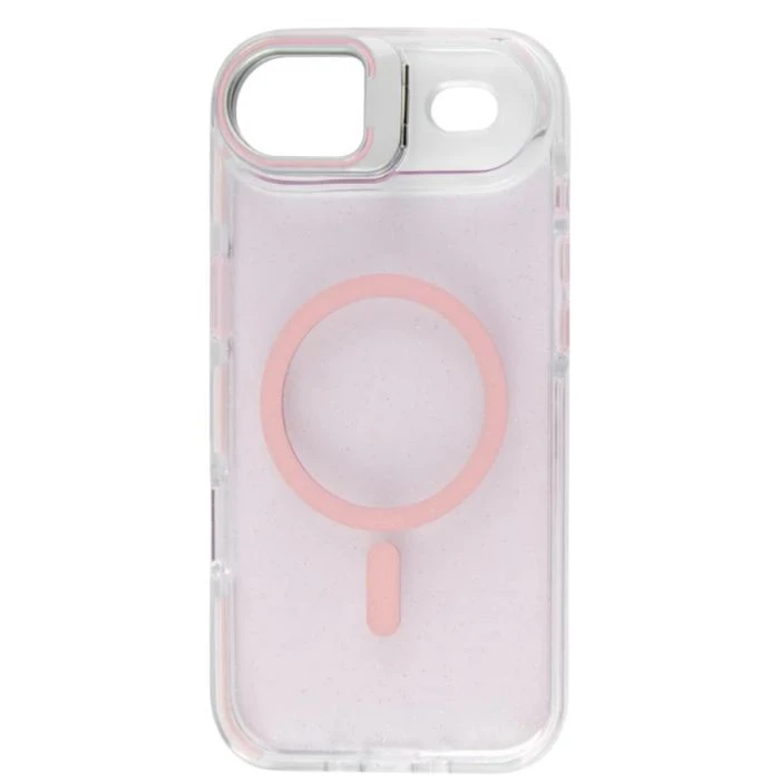 Чехол для мобильного телефона BeCover FIBRA Star Shine MagSafe Apple iPhone 17 Air Light Pink (715421) (UA)