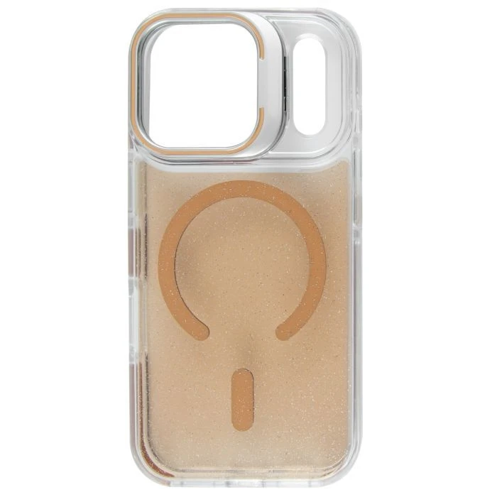 Чохол для мобільного телефону BeCover FIBRA Star Shine MagSafe Apple iPhone 17 Pro Desert Gold (715426) (UA)