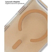 Чехол для мобильного телефона BeCover FIBRA Star Shine MagSafe Apple iPhone 17 Pro Desert Gold (715426) (UA)