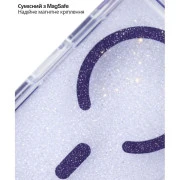 Чохол для мобільного телефону BeCover FIBRA Star Shine MagSafe Apple iPhone 17 Pro Purple (715430) (UA)