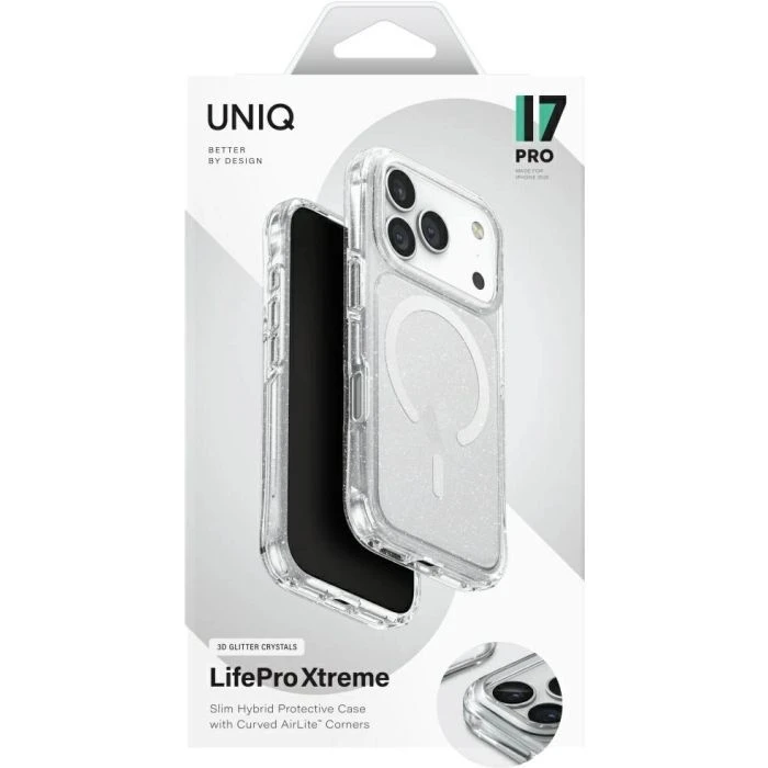 Чехол для мобильного телефона Uniq LifePro Xtreme Apple iPhone 17 Pro Transparent (8886463694008) (UA)