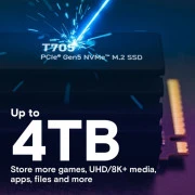 M.2 2280 1TB T705 with Heatsink Micron (CT1000T705SSD5) (UA)