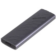 Maxxter M.2 NVMe PCIe, USB 3.2 Type-C, Metal, Black (EHDE-2280S-01) (UA)
